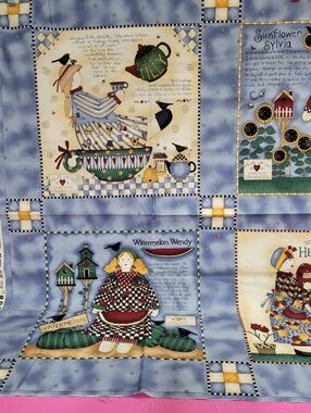 Mumms The Word Debbie Mumm For SSI Country Themed Fabric Panel (0895)